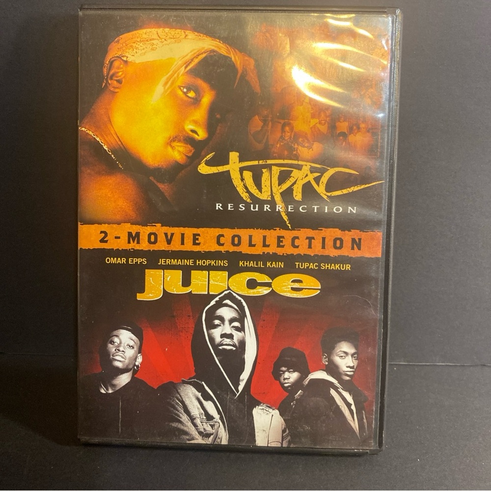 2pac DVD 2 Movie Collection - Tupac Resurrection - Juice